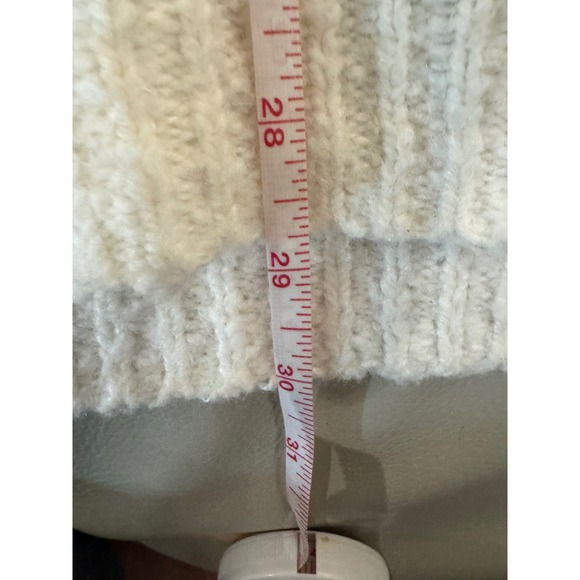 Abercrombie & Fitch Open Knit Sweater Boat Neck Trendy Casual Long Sleeve SZ S - Picture 10 of 10